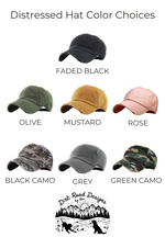 Take A Hike Distressed Patch Hat