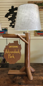 Entering Adirondack Park Lamp