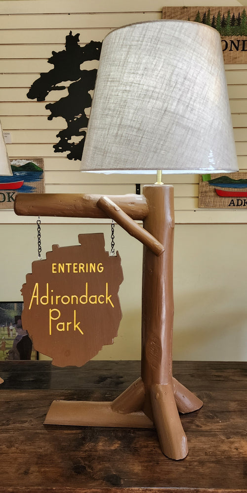 Entering Adirondack Park Lamp