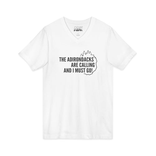 Adirondacks Are Calling Unisex V-Neck (SM-2X)