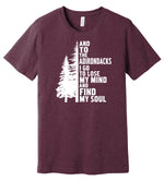 To The Adirondacks I Go... T-Shirt