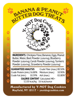 Banana & Peanut Butter Dog Treats