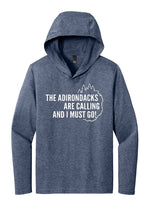 ADIRONDACKS ARE CALLING LONG SLEEVE w-HOOD