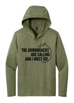 ADIRONDACKS ARE CALLING LONG SLEEVE w-HOOD