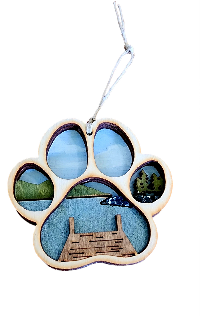 Paw Dock Ornament