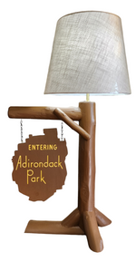 Entering Adirondack Park Lamp
