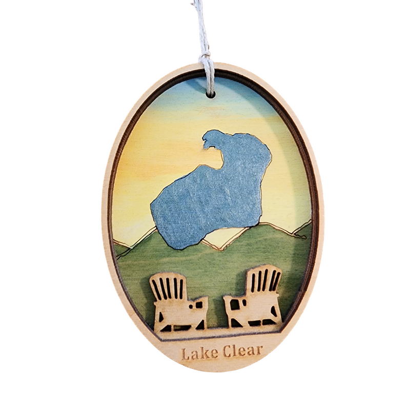 Lake Clear Ornament