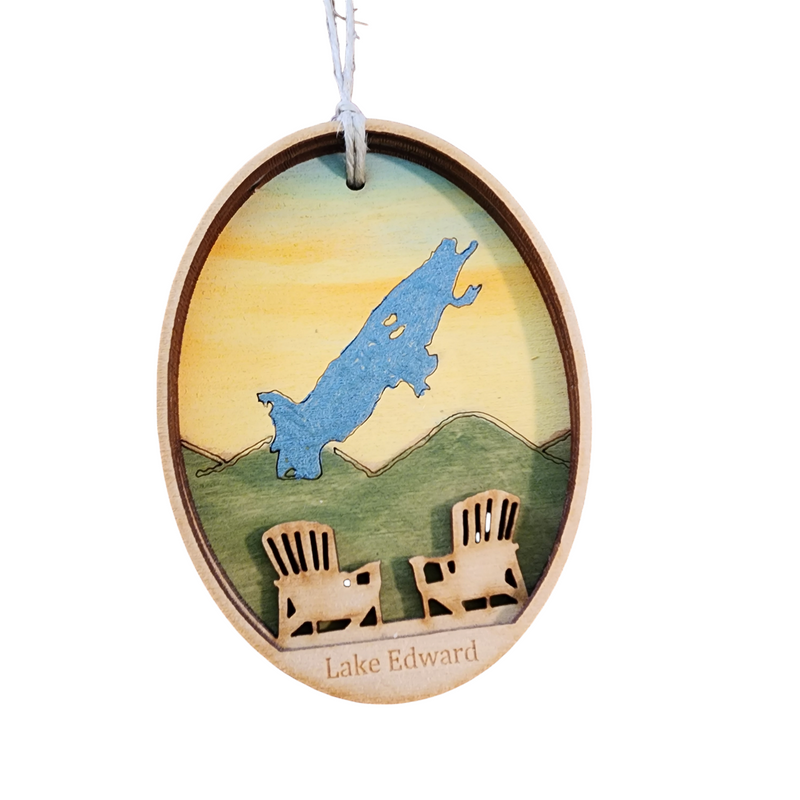 Lake Edward Ornament