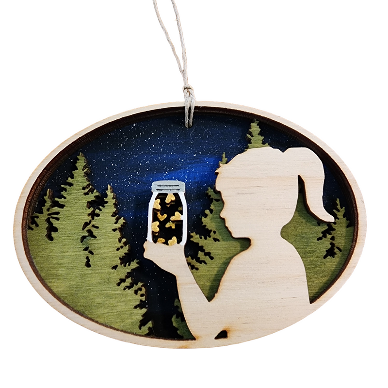 Child Fireflies Ornament (m/f)