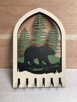 Adirondack Inspired Key Hangers