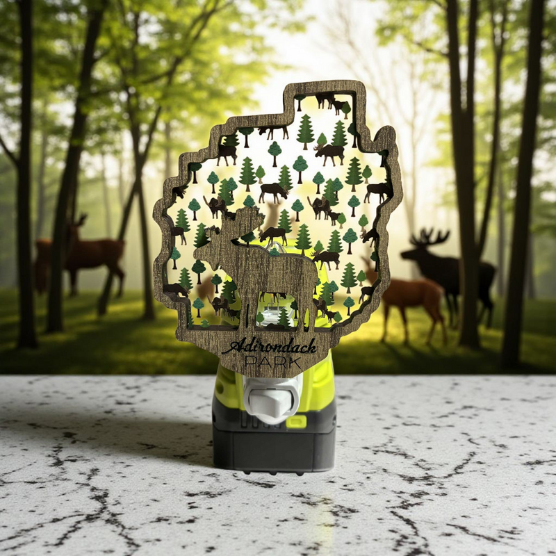 Adirondack Inspired Wall Plugin Night Lights