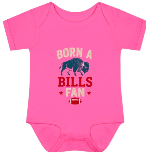 Born a Bills Fan Onesie (NB-24M)