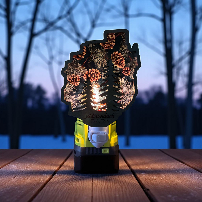 Adirondack Inspired Wall Plugin Night Lights