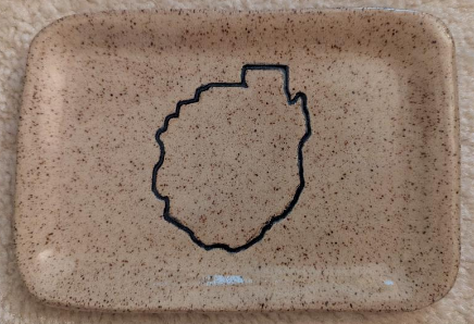 Adirondack Tray - Blue Line