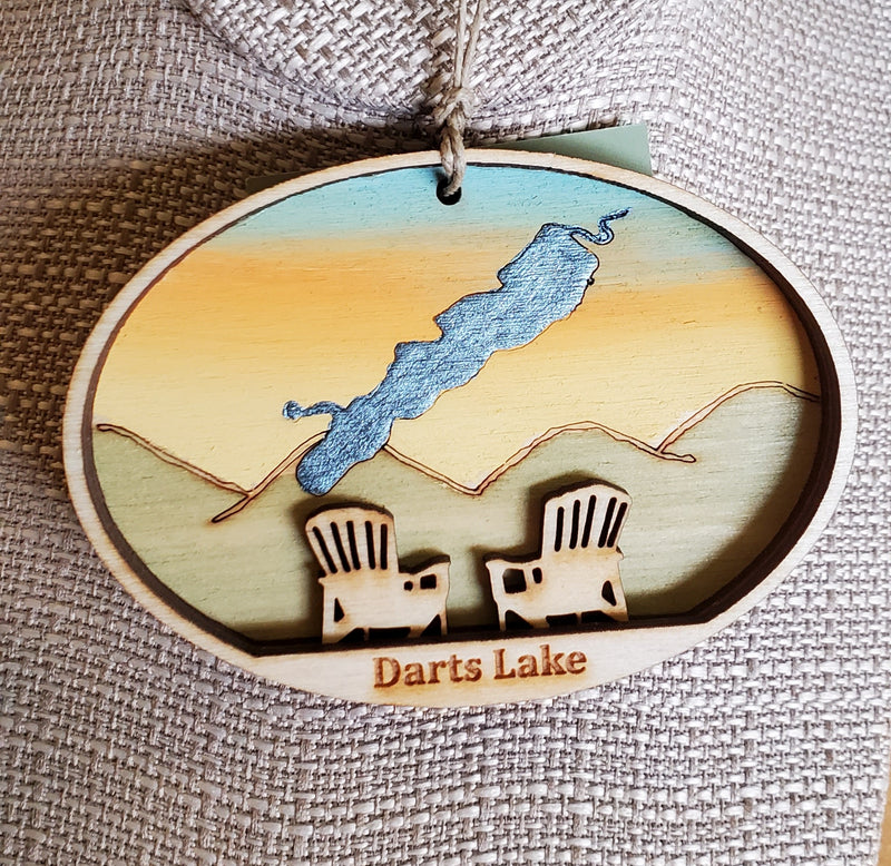 Darts Lake Ornament