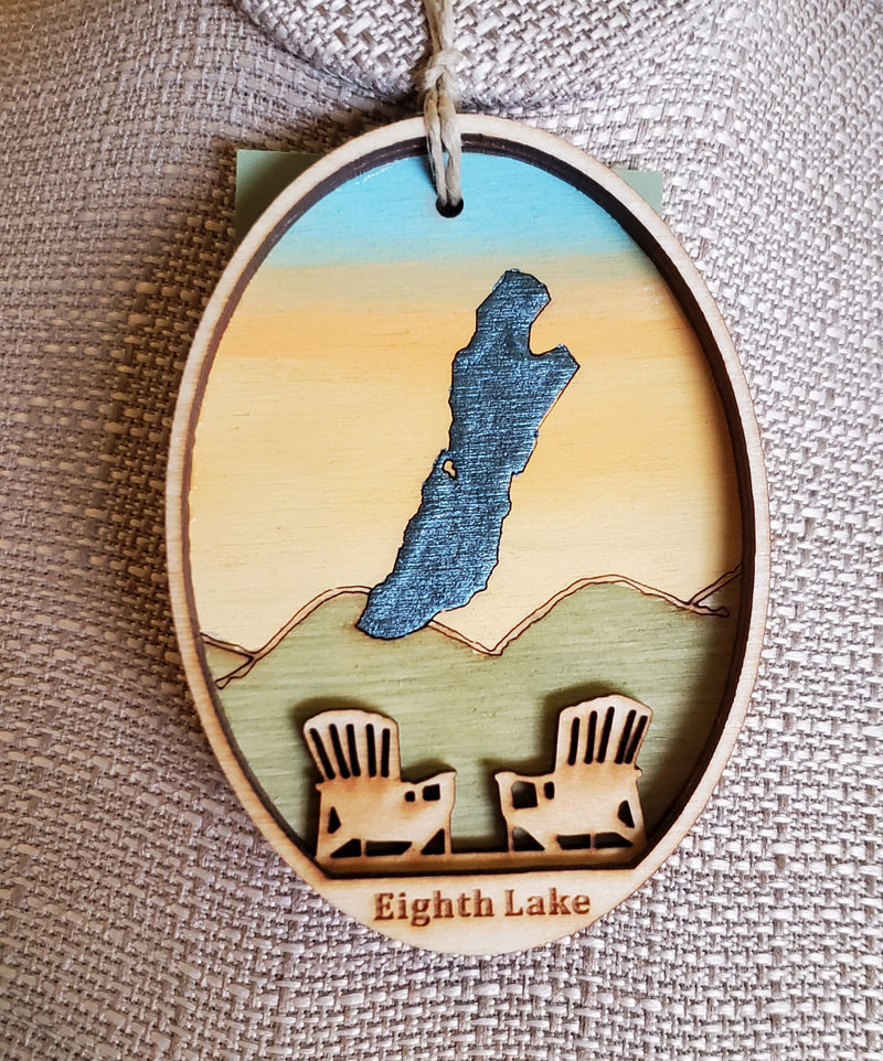 Eighth Lake Ornament