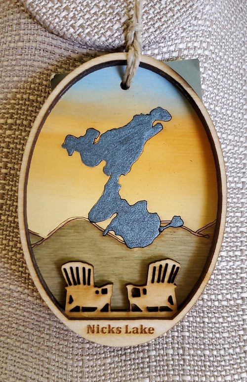 Nicks Lake Ornament