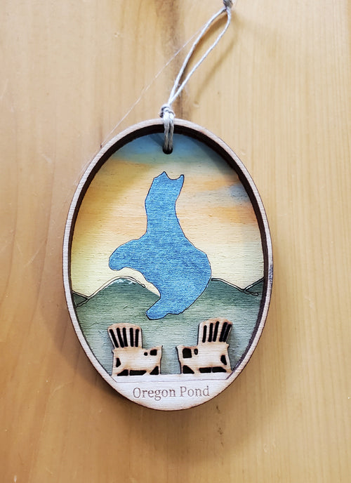 Oregon Pond Ornament