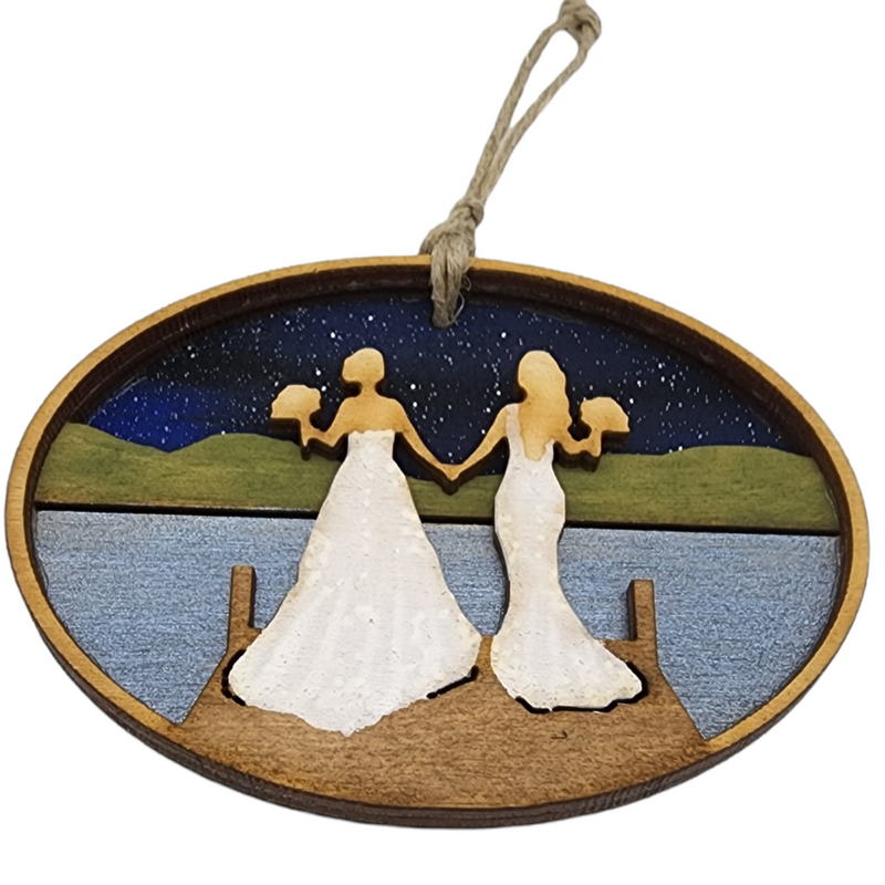 2 Brides Ornament