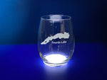 Fourth Lake Stemless Wine Glass