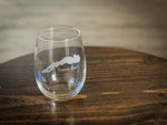 Fourth Lake Stemless Wine Glass
