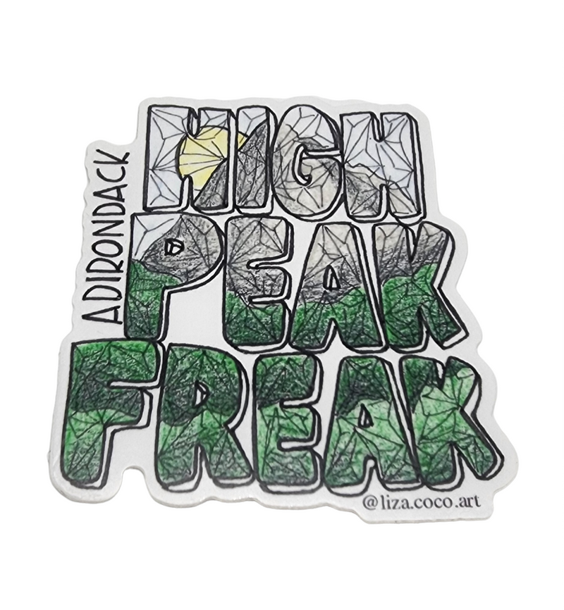 High Peak Freak Decal