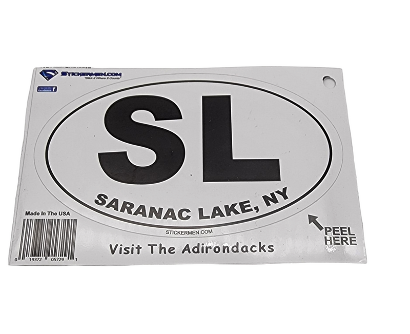 Saranac Lake Decal