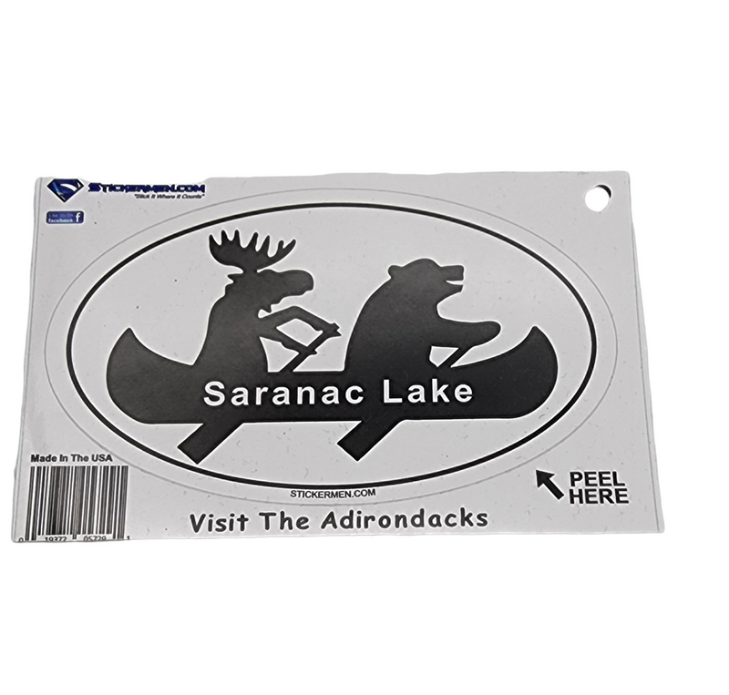 Saranac Lake Decal