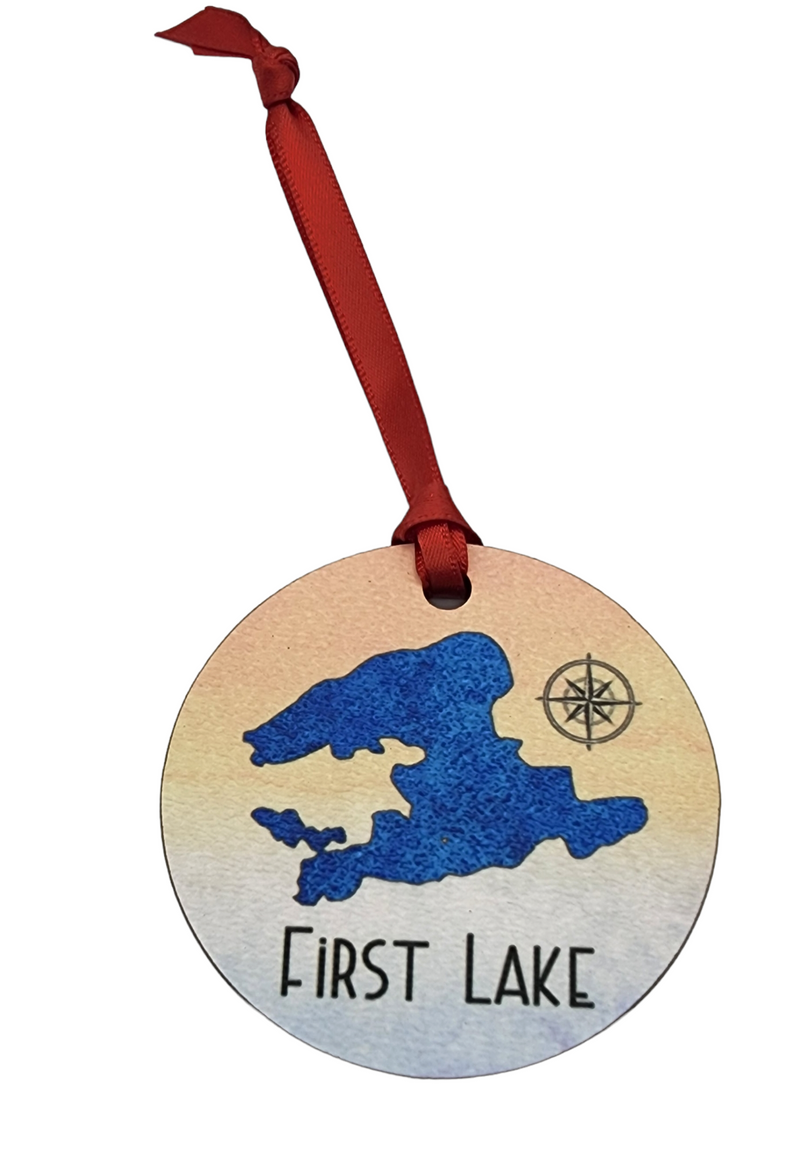 First Lake Ornament