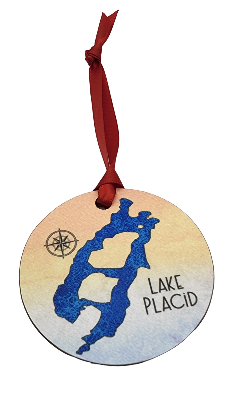 Lake Placid Ornament