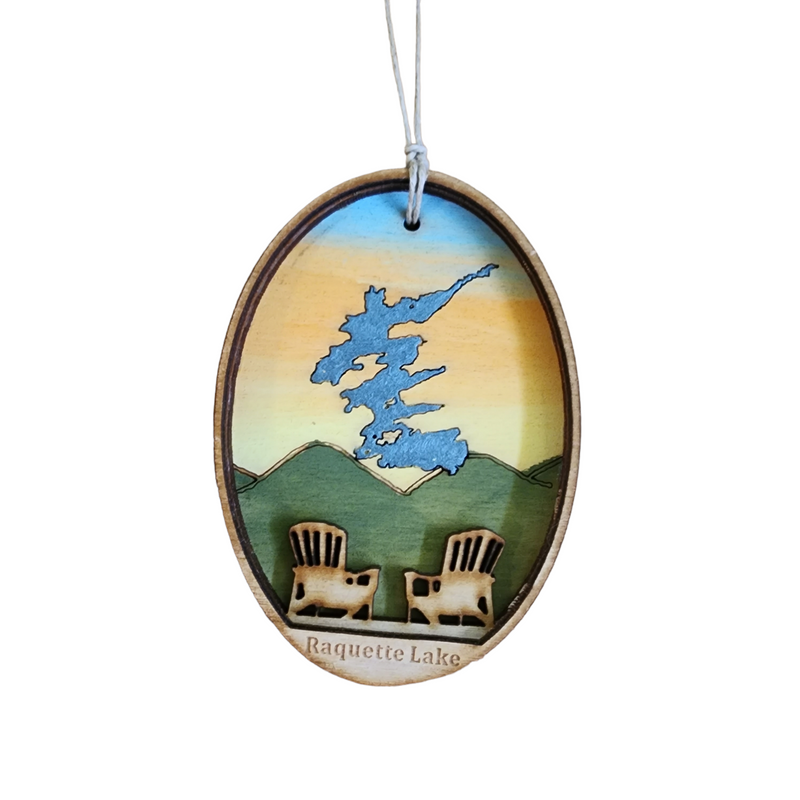 Raquette Lake Ornament