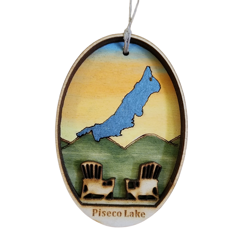 Piseco Lake Ornament