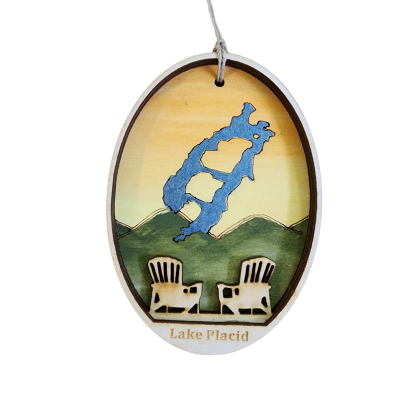Lake Placid Ornament