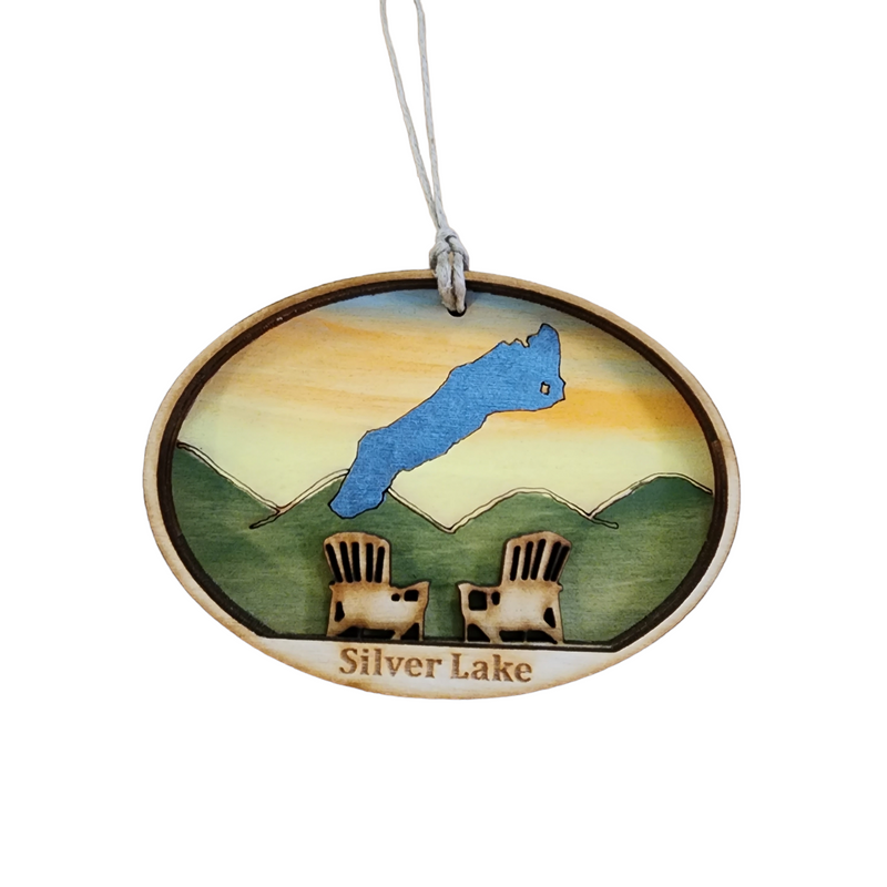 Silver Lake Ornament